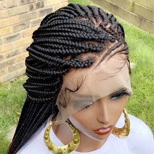 Frontal braided wig